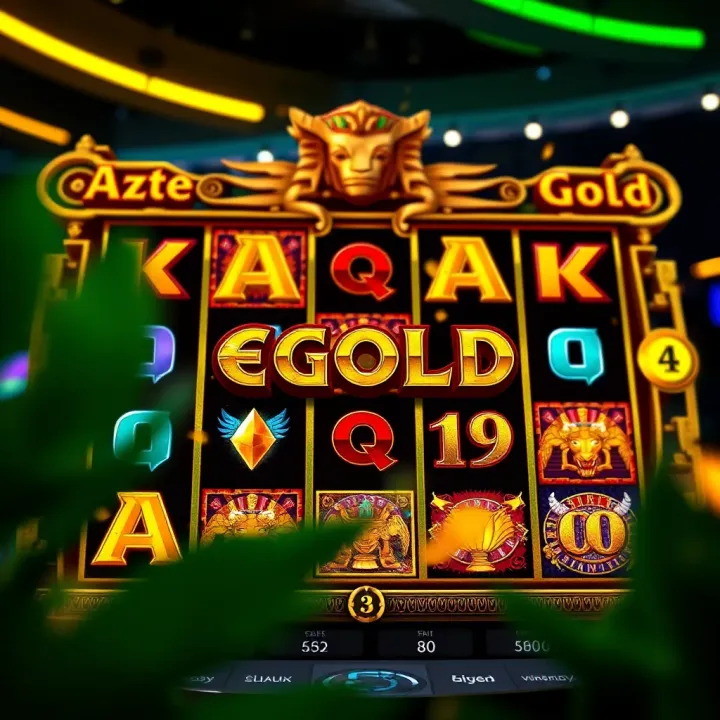 Aztec Gold slot game interface showcasing vibrant symbols and reels on Betpawa platform