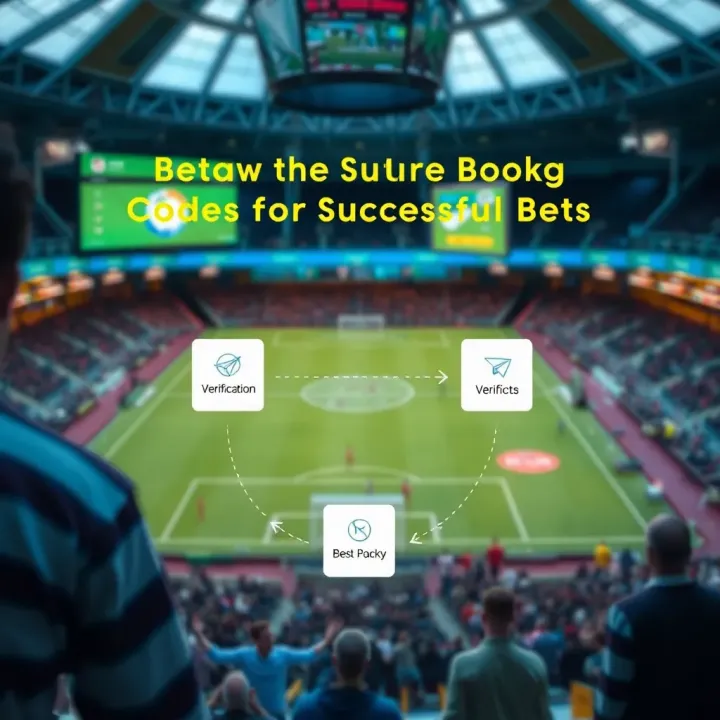 Diagram illustrating the verification process of sure booking codes to enhance betting accuracy