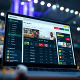 Screenshot showing BetPawa’s updated user interface with enhanced navigation and betting options