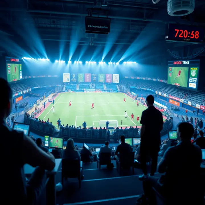 Illustration showing the growth and regulatory aspects of virtual betting in Nigeria