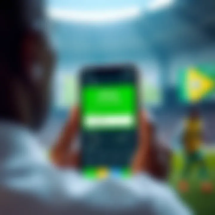 Claiming and Using Betpawa Free Codes in Nigeria Illustration showing a smartphone with a betting app open displaying Betpawa free code input