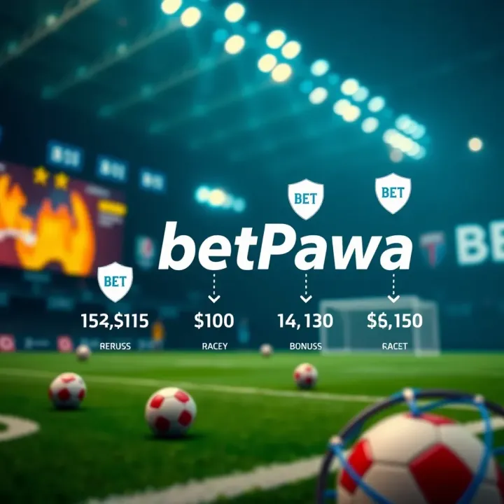 Graphical representation of betting rewards and bonuses accumulating through a referral programme on a sports betting platform